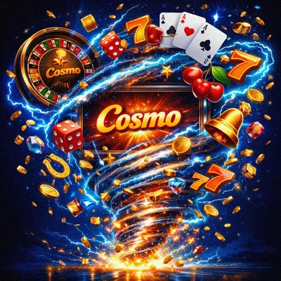 Dynamic tornado of casino games and slot machines