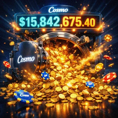 Progressive jackpot pokies vault at Cosmo