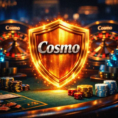 Secure and licensed gaming at Cosmo